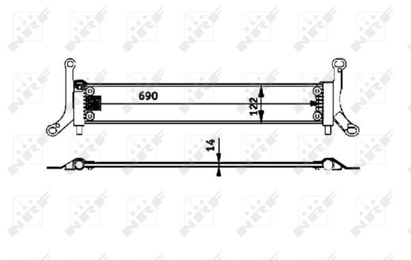 NRF 53715 Radiator, engine cooling - 5