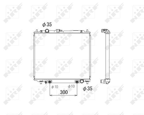 NRF 53810 Radiator, engine cooling - 5