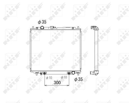 NRF 53810 Radiator, engine cooling - 5