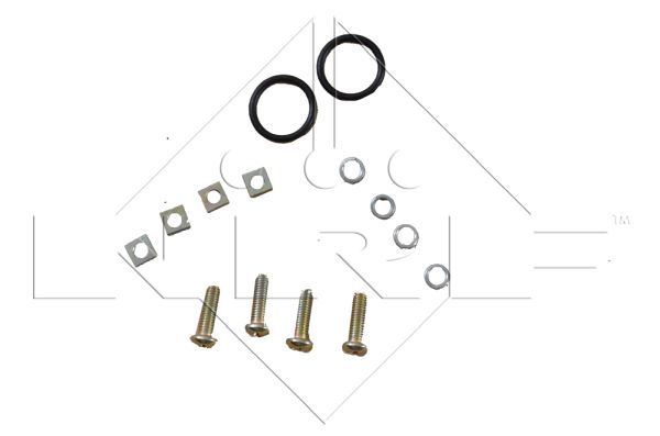 NRF 54240 Heat Exchanger, interior heating - 5