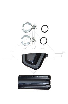 NRF 54298 Heat Exchanger, interior heating - 5