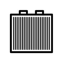 NRF 54494 Heat Exchanger, interior heating - 1