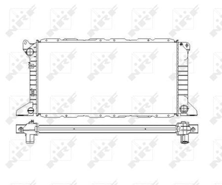 NRF 54754 Radiator, engine cooling - 5
