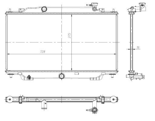 NRF 550024 Radiator, engine cooling - 5