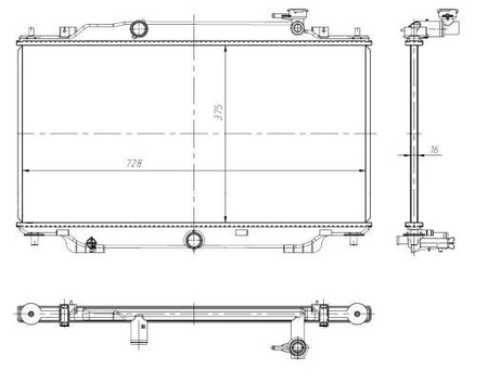 NRF 550024 Radiator, engine cooling - 5