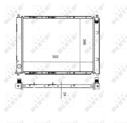 NRF 55339 Radiator, engine cooling - 5
