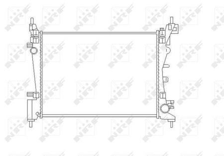 NRF 55340 Radiator, engine cooling - 4