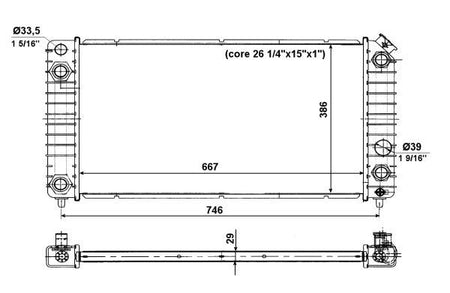 NRF 56011C Radiator, engine cooling - 5