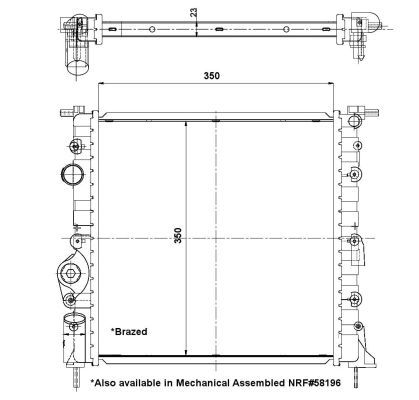 NRF 56159 Radiator, engine cooling - 5