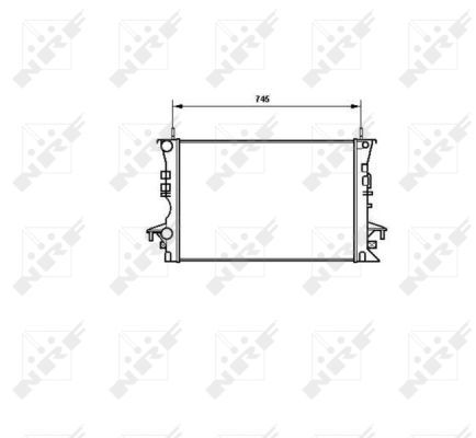 NRF 58318 Radiator, engine cooling - 4