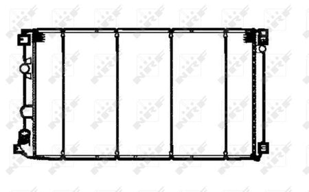 NRF 58324 Radiator, engine cooling - 4