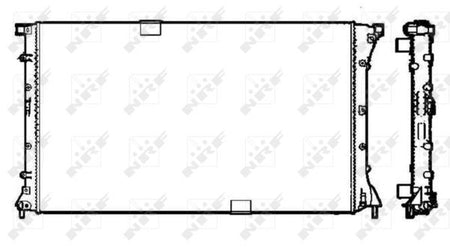 NRF 58331 Radiator, engine cooling - 5
