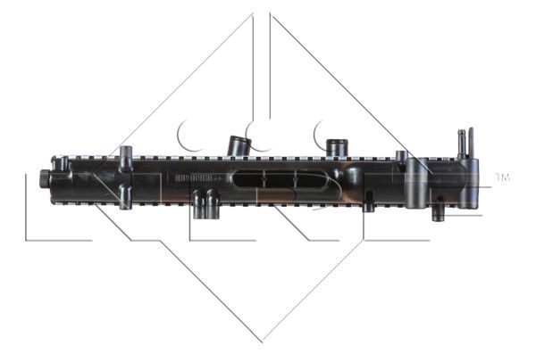 NRF 58361 Radiator, engine cooling - 3