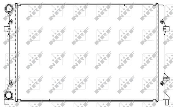 NRF 59211 Radiator, engine cooling - 5