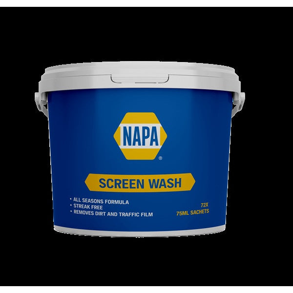 Screenwash Bucket 75ml X72 Sachets