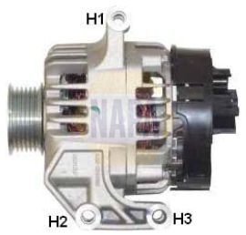Napa NAL1744 Alternator - 1