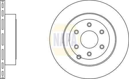Napa NBD5020 Brake Disc - 1