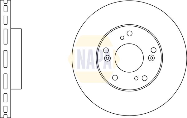 Napa NBD5031 Brake Disc - 1