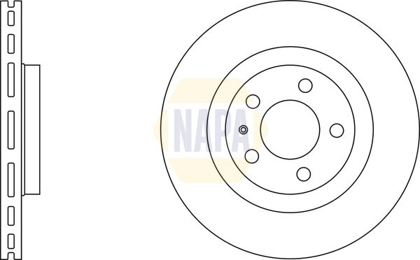 Napa NBD5055 Brake Disc - 2