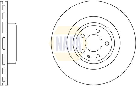 Napa NBD5056 Brake Disc - 1
