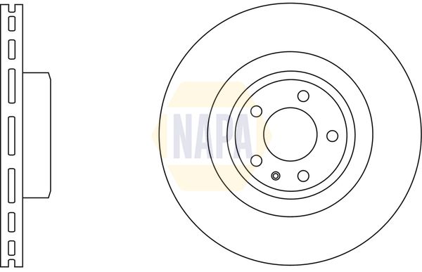 Napa NBD5056 Brake Disc - 1