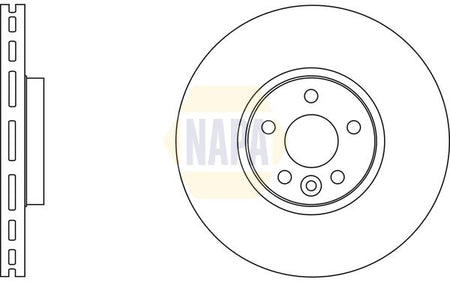 Napa NBD5115 Brake Disc - 1