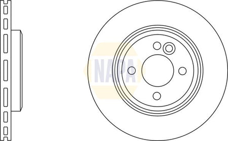 Napa NBD5123 Brake Disc - 2