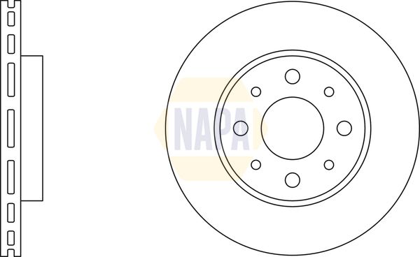 Napa NBD5138 Brake Disc - 2