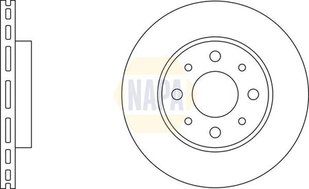 Napa NBD5138 Brake Disc - 2