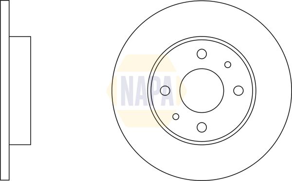 Napa NBD5148 Brake Disc - 2