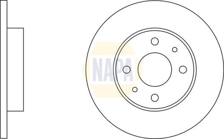 Napa NBD5148 Brake Disc - 2