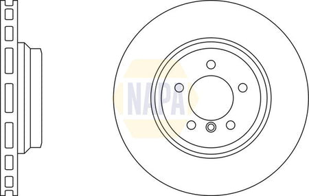 Napa NBD5149 Brake Disc - 1
