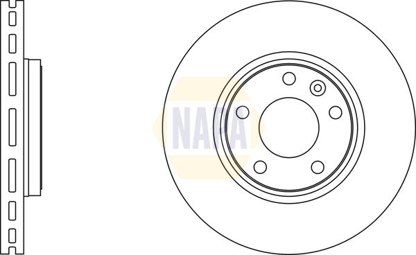 Napa NBD5167 Brake Disc - 2