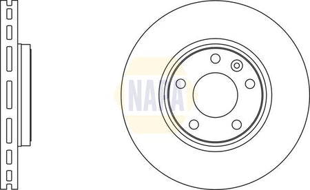 Napa NBD5167 Brake Disc - 2