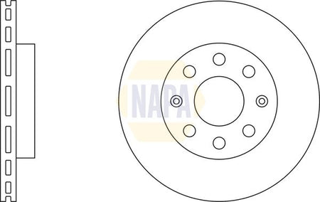 Napa NBD5211 Brake Disc - 2