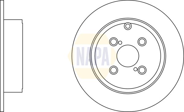 Napa NBD5219 Brake Disc - 1