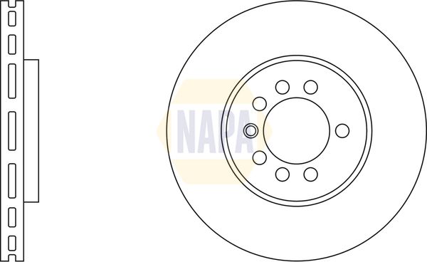 Napa NBD5248 Brake Disc - 2