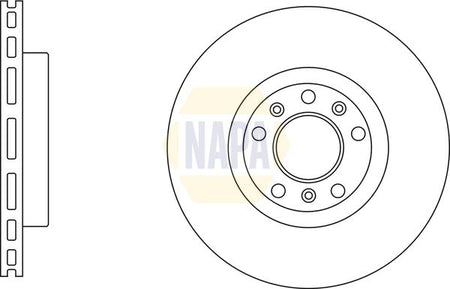 Napa NBD5261 Brake Disc - 2