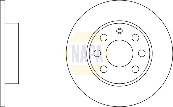 Napa NBD5262 Brake Disc - 2
