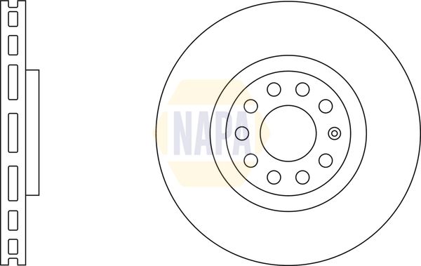 Napa NBD5282 Brake Disc - 1