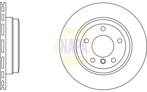 Napa NBD5291 Brake Disc - 1