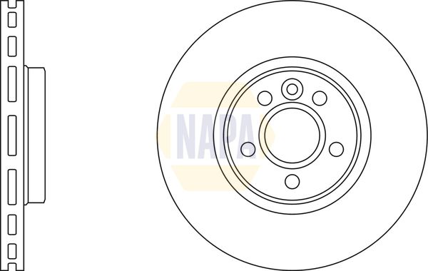 Napa NBD5326 Brake Disc - 1