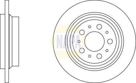 Napa NBD5358 Brake Disc - 3