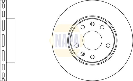 Napa NBD5388 Brake Disc - 1