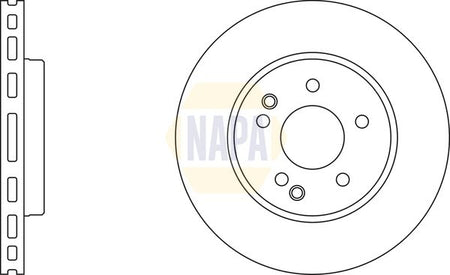 Napa NBD5397 Brake Disc - 2