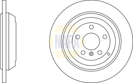 Napa NBD5416 Brake Disc - 1