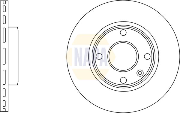 Napa NBD5423 Brake Disc - 2