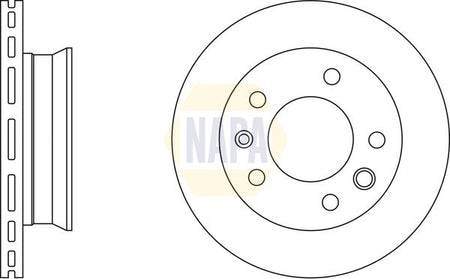 Napa NBD5434 Brake Disc - 2