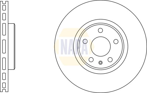 Napa NBD5467 Brake Disc - 1