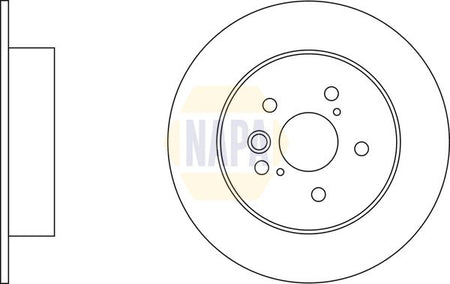 Napa NBD5476 Brake Disc - 2